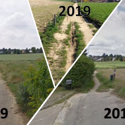 Nous attendons toujours la réhabilitation du Chemin du Pré de la Perche